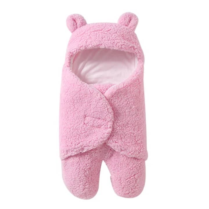 Couverture enveloppante en coton pour bébé - Douceur et chaleur assurées