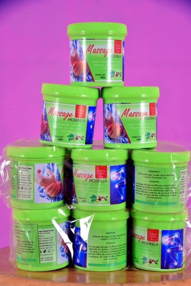 Baume au Moringa - Soulagement naturel des douleurs