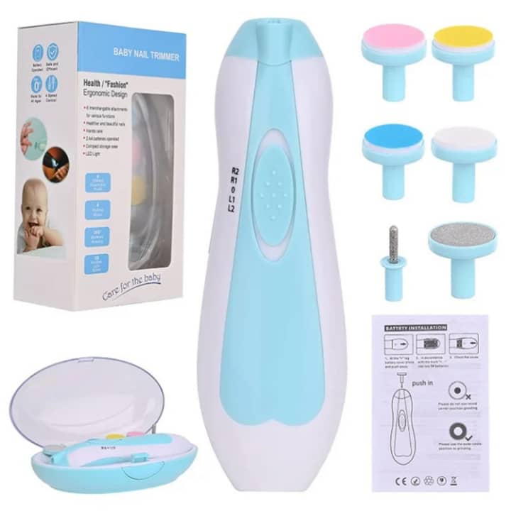 Lime ongle électrique pour bébé - Douce, sure et efficace