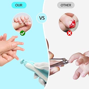 Lime ongle électrique pour bébé - Douce, sure et efficace