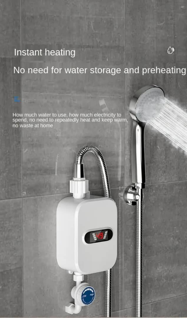 Chauffe eau de douche - Installation rapide et facile